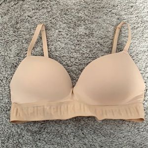 Nude colored Victoria’s Secret Pink Bra- Size 32C